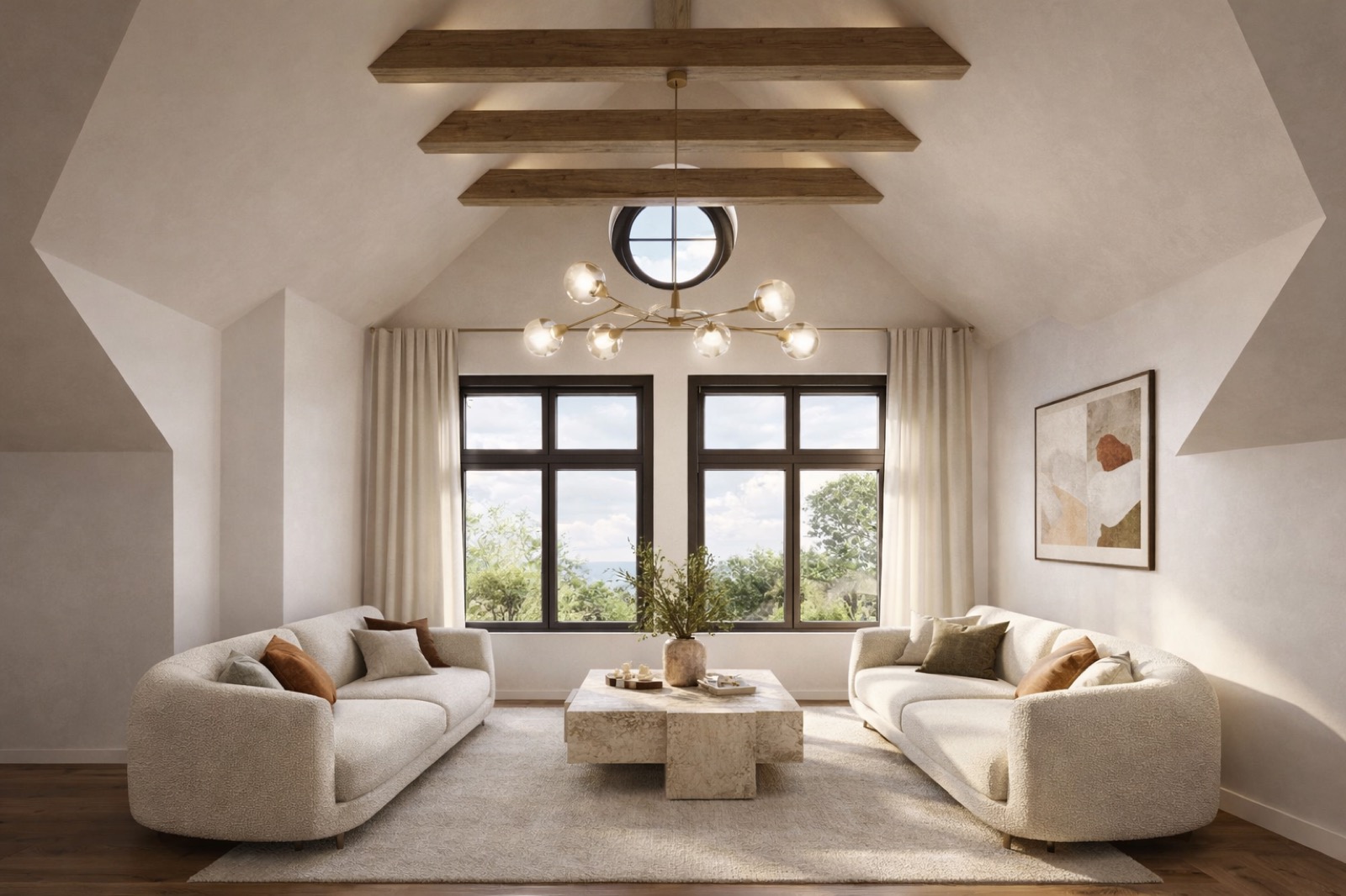 Wohnbereich Render